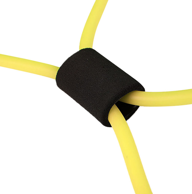 Linki elastyczne - Rubber Loop band 4 psc - Black