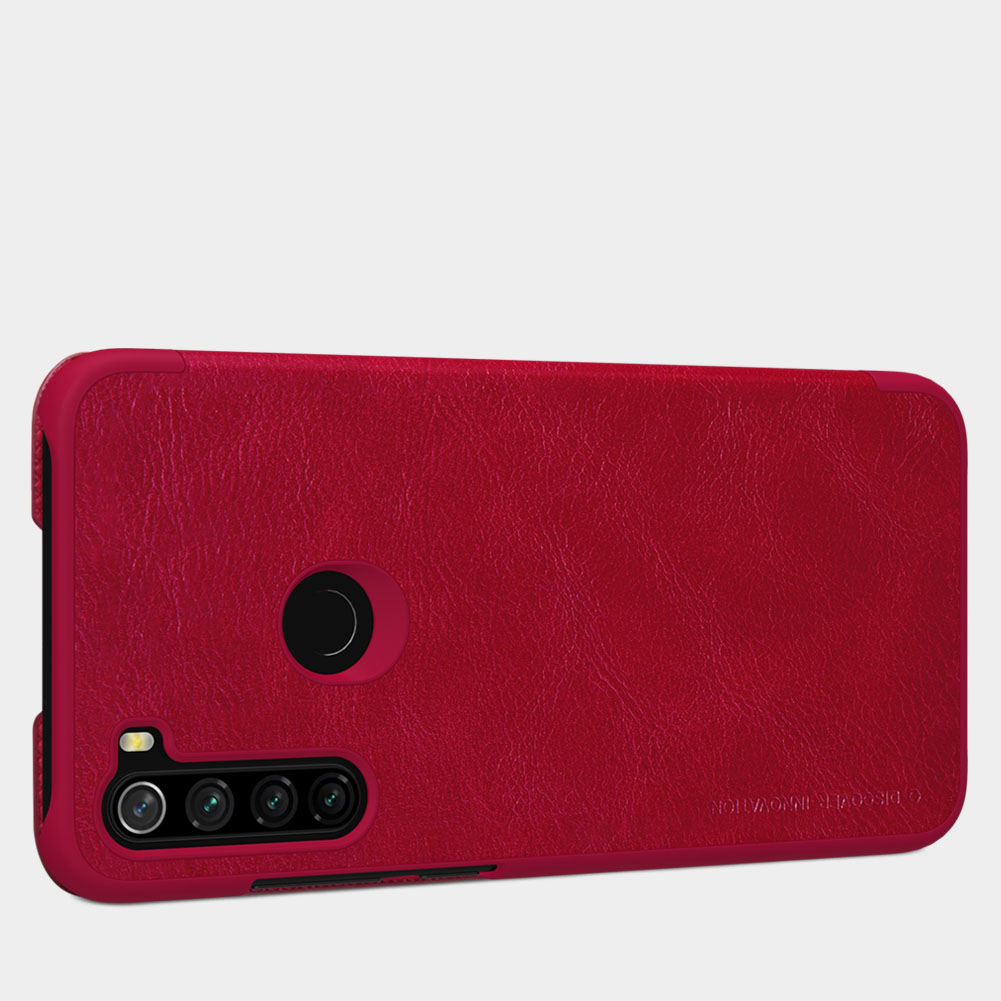 Etui Nillkin QIN dla Xiaomi Redmi Note 8 - Specyfikacja: Etui skórzane Nillkin QIN Redmi Note 8 Brown