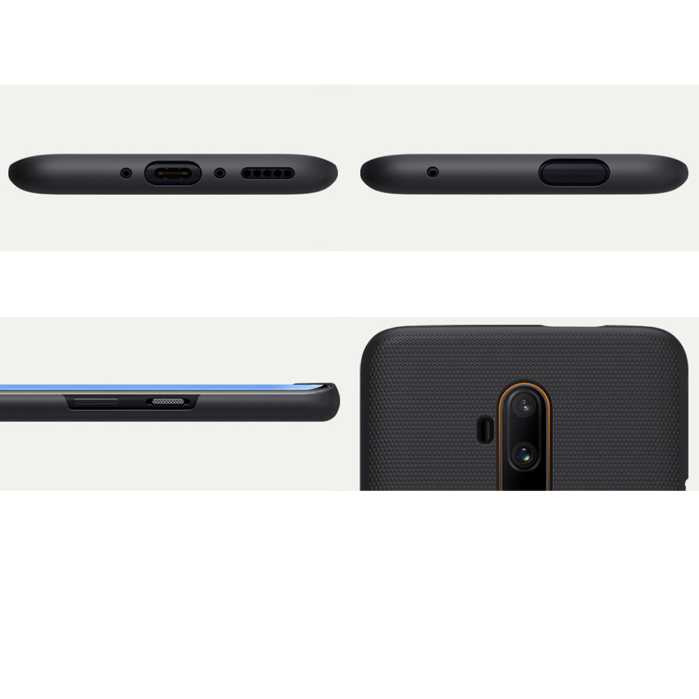 Etui Nillkin Frosted Shield dla OnePlus 7T PRO - Doskonale leży w dłoni