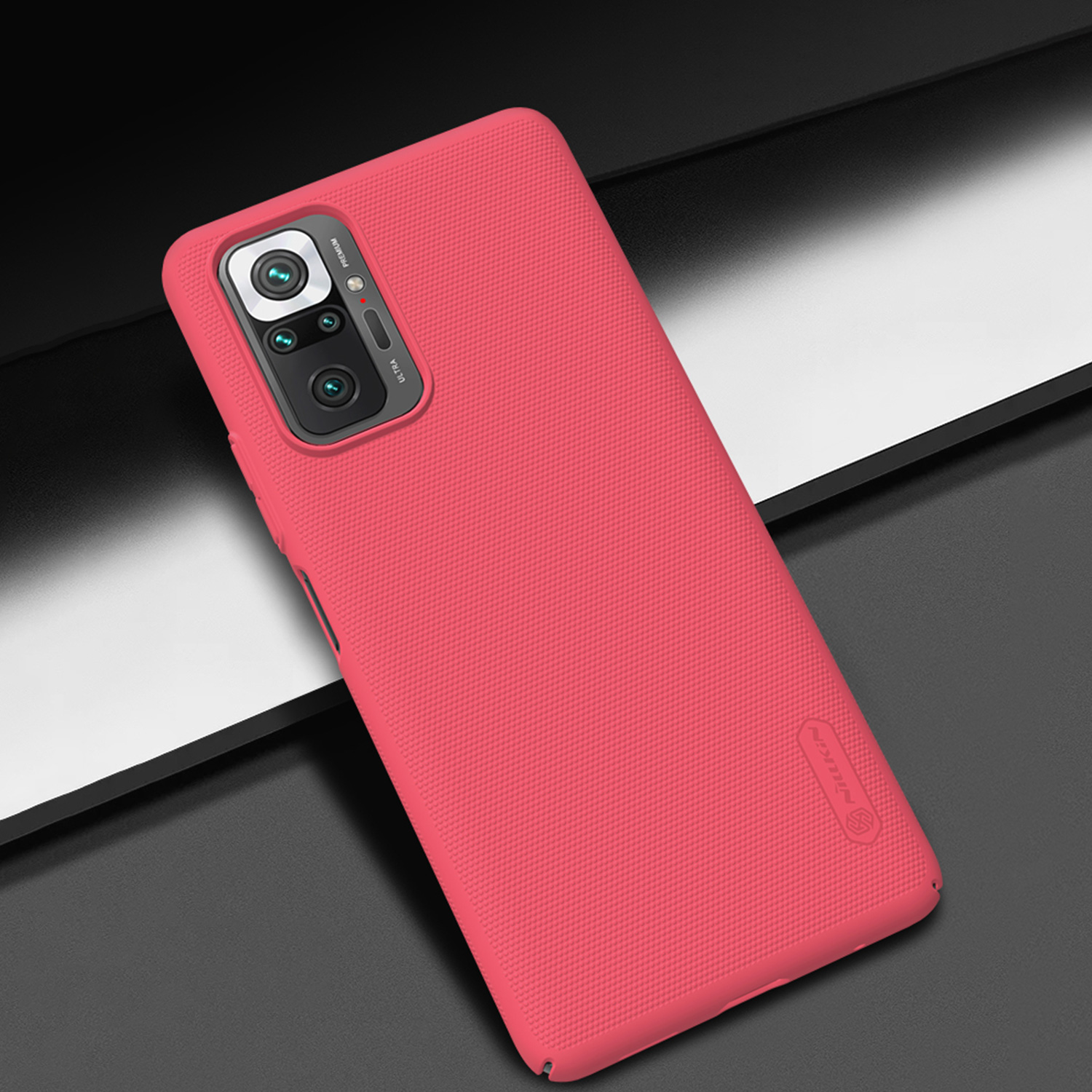 Etui Nillkin Frosted Do Xiaomi Redmi Note 10 Pro10 Pro Max Czerwone Czerwony Etui I Pokrowce 4502