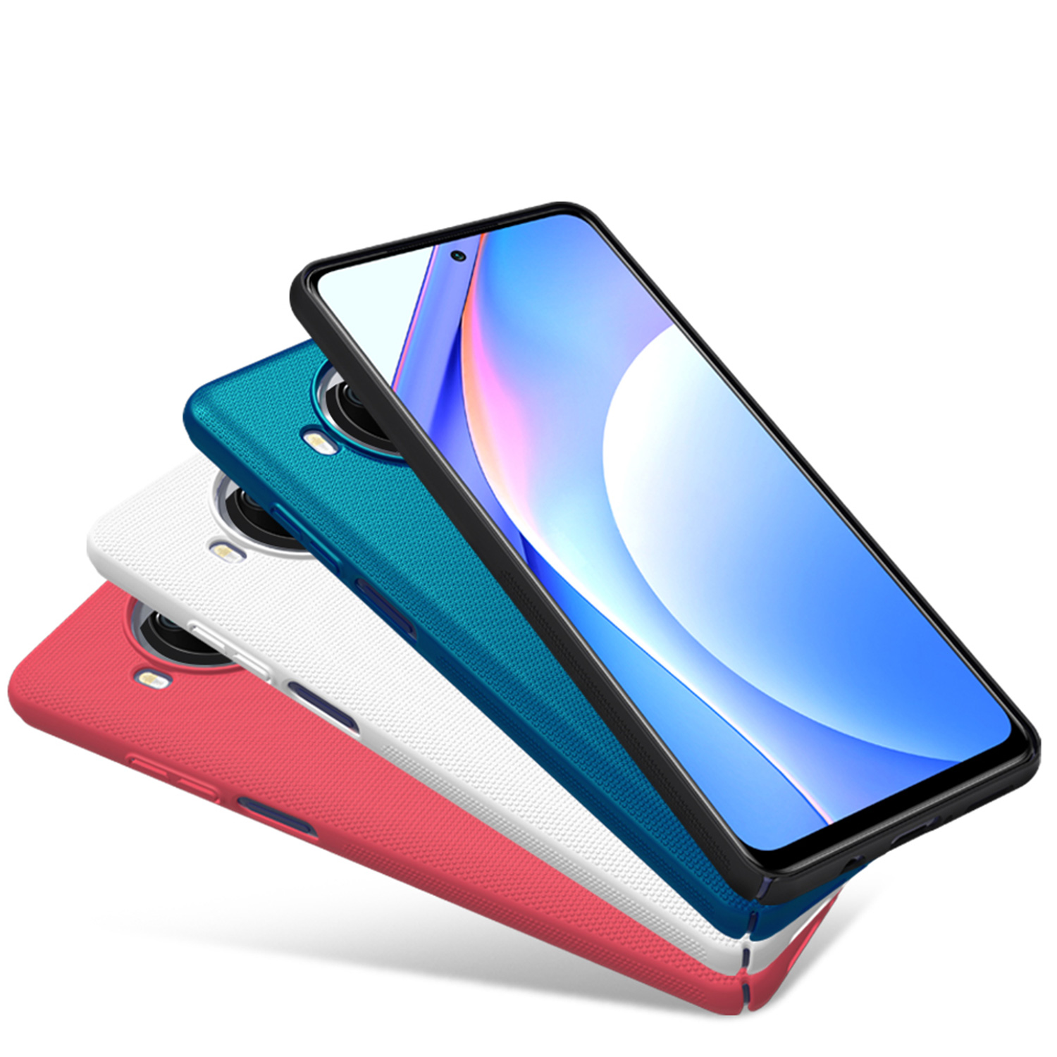 Etui Nillkin Frosted Shield dla Xiaomi Mi 10T Lite 5G/Redmi Note 9 Pro 5G - Zawartość zestawu: