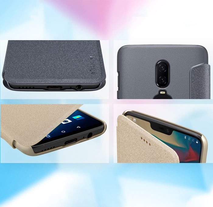 Etui Nillkin Sparkle OnePlus 6 A6000 - Navy