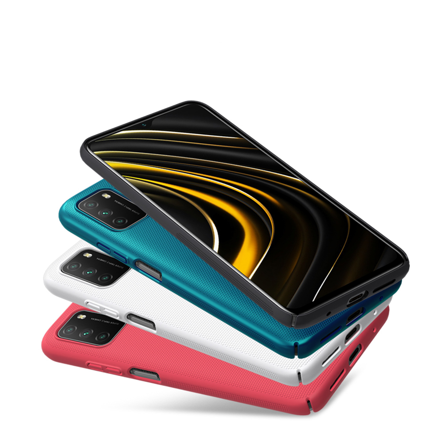 Etui Nillkin Frosted Shield dla Xiaomi Poco M3 - Zawartość zestawu: