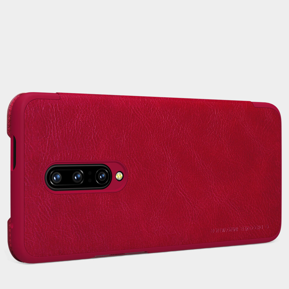 Etui Nillkin QIN OnePlus 7 Pro - Red