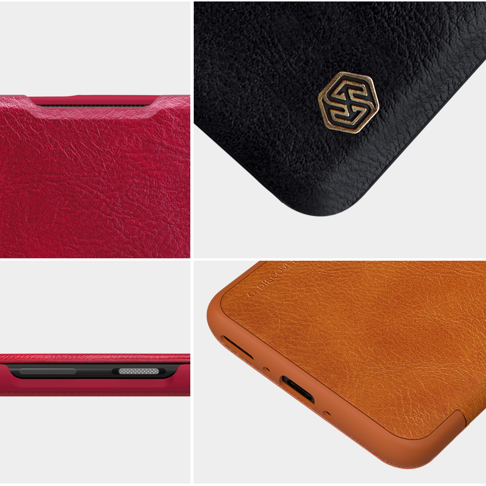 Etui Nillkin QIN OnePlus 7 Pro - Red