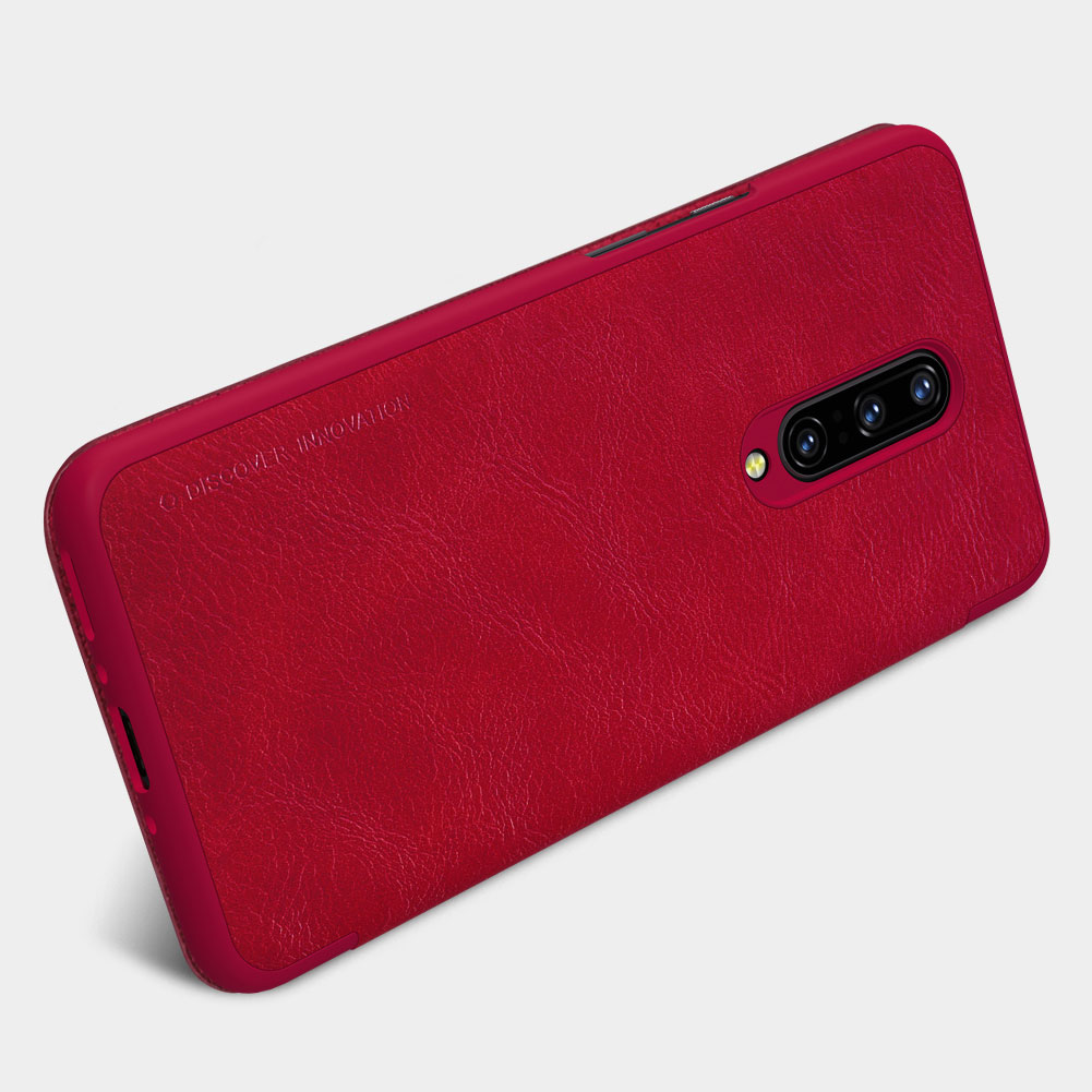 Etui Nillkin QIN OnePlus 7 Pro - Red