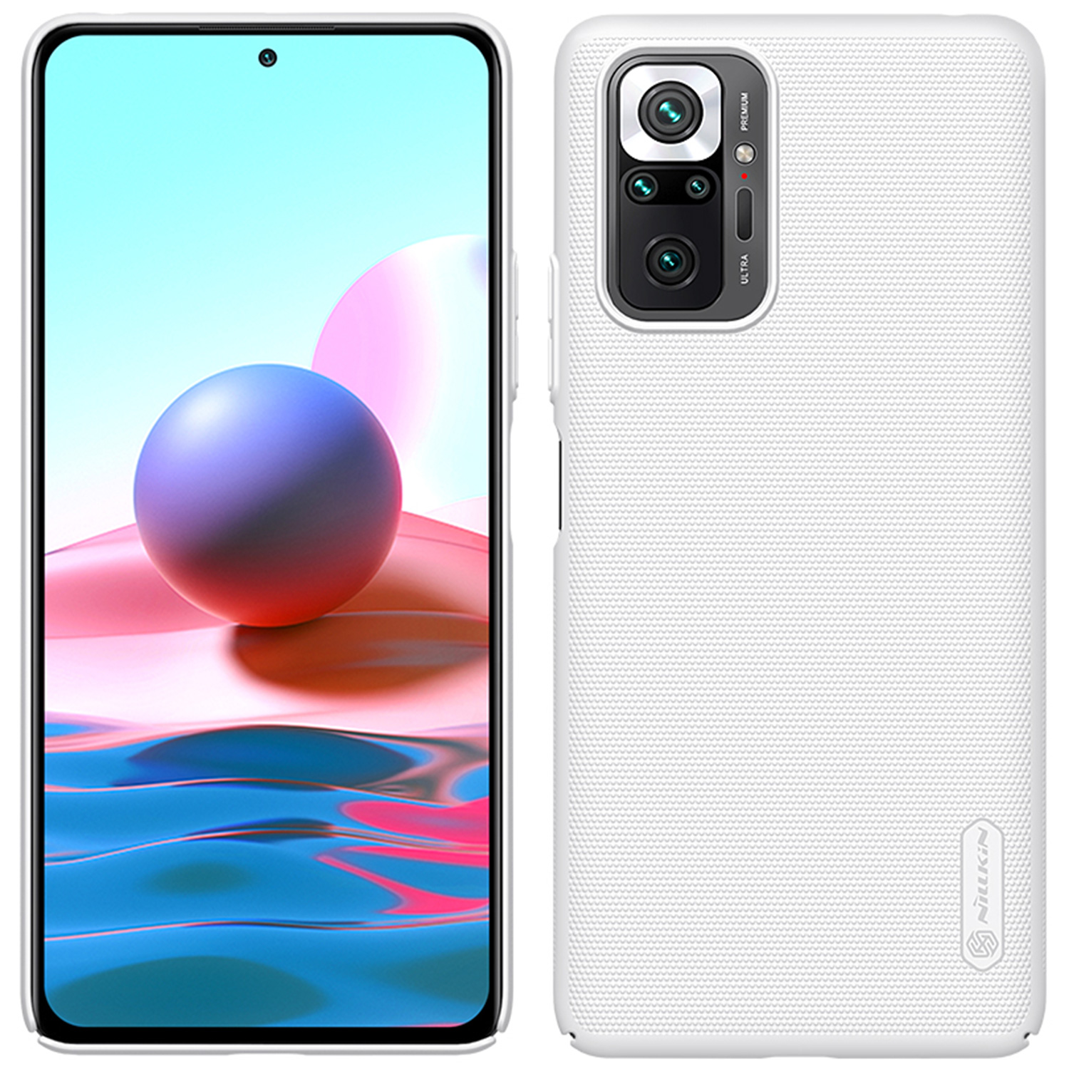 Etui Nillkin Frosted Shield dla Xiaomi Redmi Note 10 Pro/10 Pro Max -