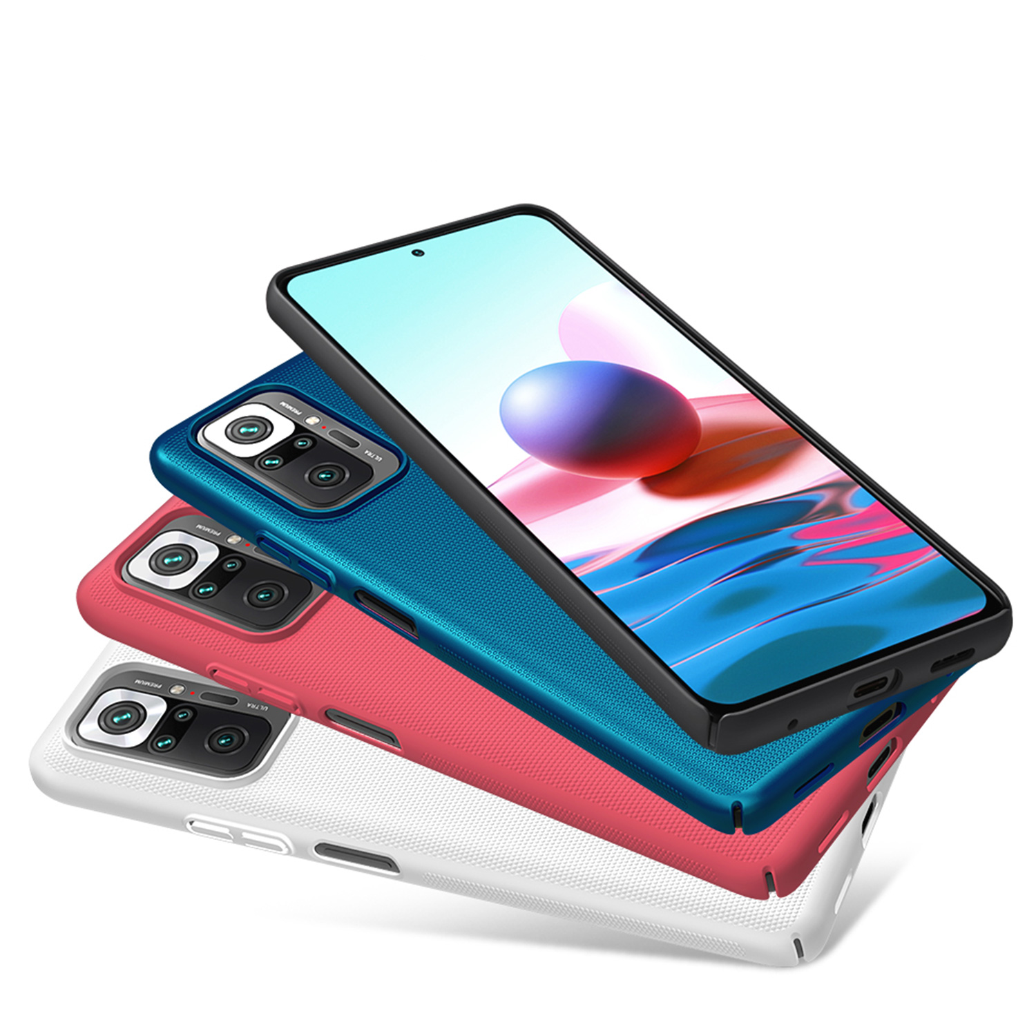 Etui Nillkin Frosted Shield dla Xiaomi Redmi Note 10 Pro/10 Pro Max - Zawartość zestawu: