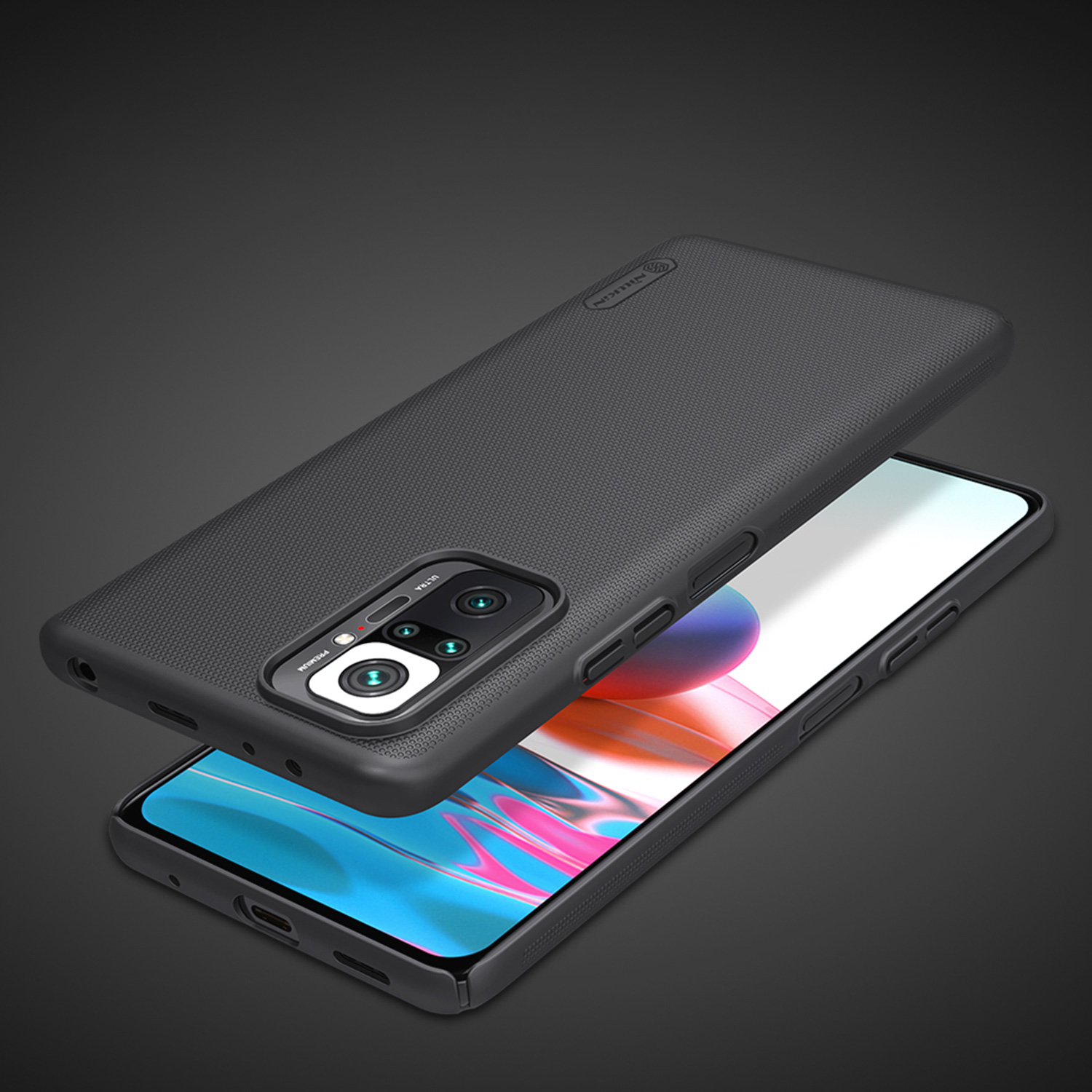 Etui Nillkin Frosted Shield dla Xiaomi Redmi Note 10 Pro/10 Pro Max - Jakość materiałów to podstawa!