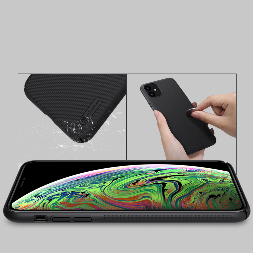 Etui Nillkin Frosted Shield dla Apple iPhone 11 - Wytrzymałe, odporne, szykowne !