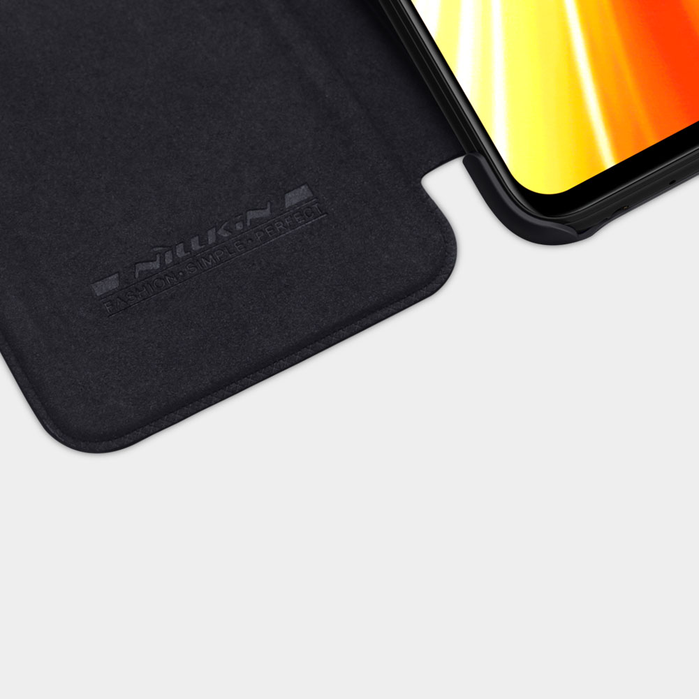 Etui Nillkin QIN dla Xiaomi Redmi Note 8 - Zamykana klapka - świetna ochrona oraz niecodzienny design