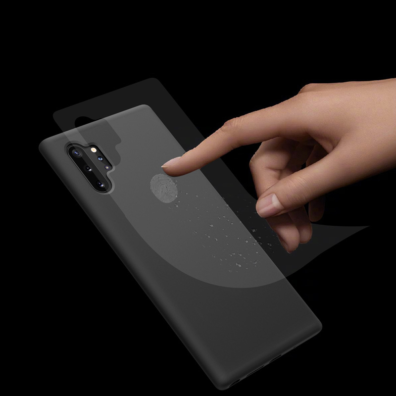 Etui Nillkin Flex Case dla Samsung Galaxy Note 10 Plus - Eleganckie, materiałowe wypełnienie
