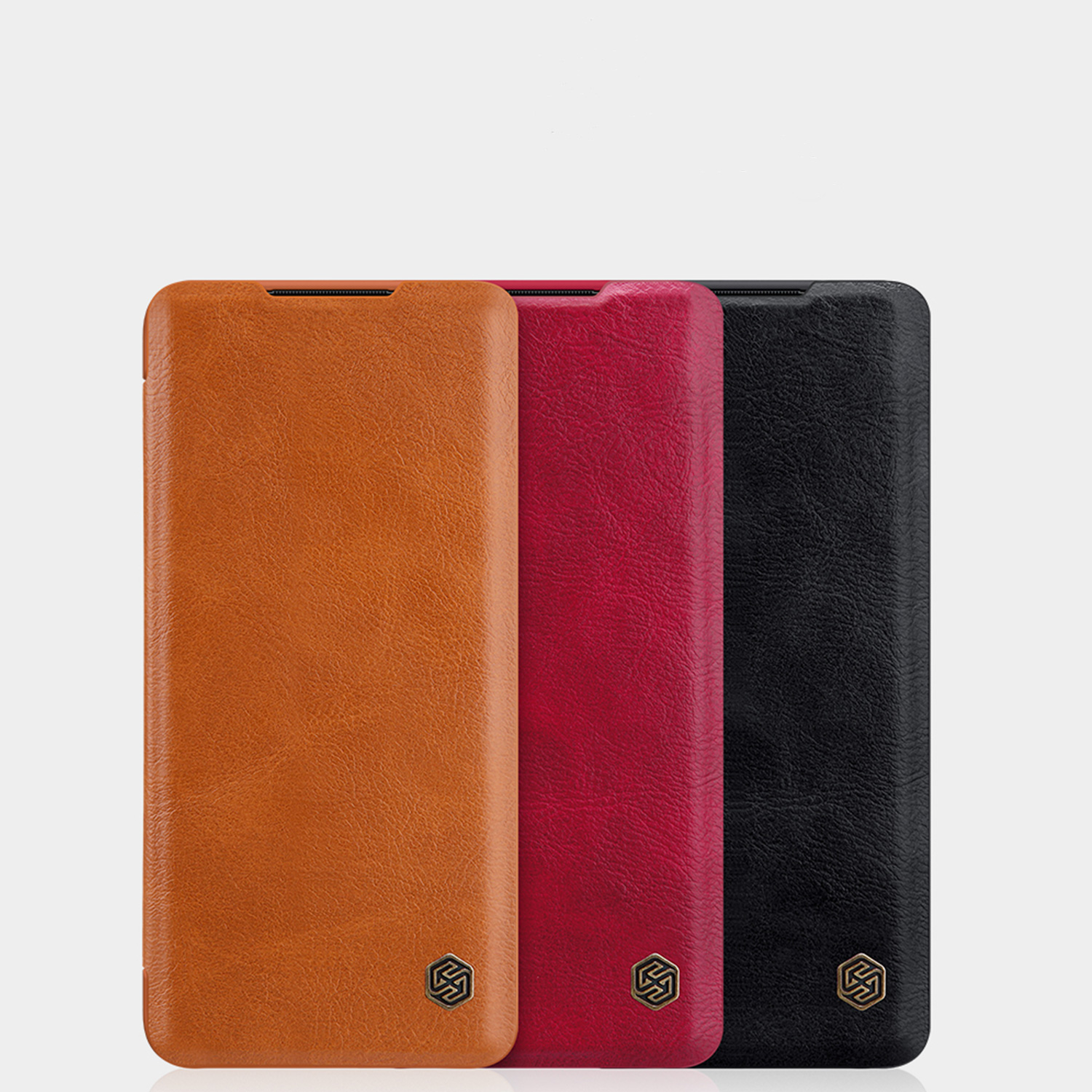 Etui Nillkin QIN do Xiaomi Redmi Note 9 (Czerwone)