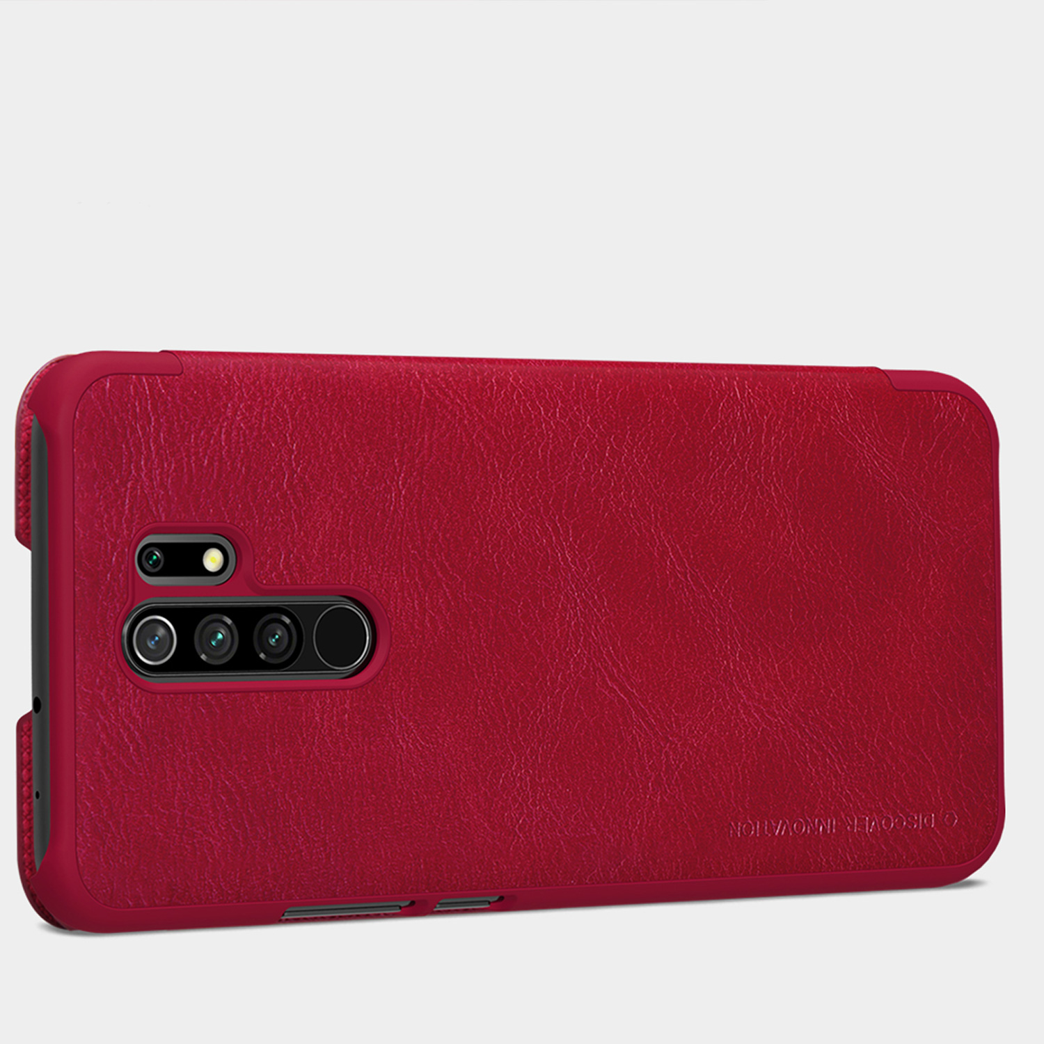 Etui Nillkin QIN do Xiaomi Redmi Note 9 (Czerwone)