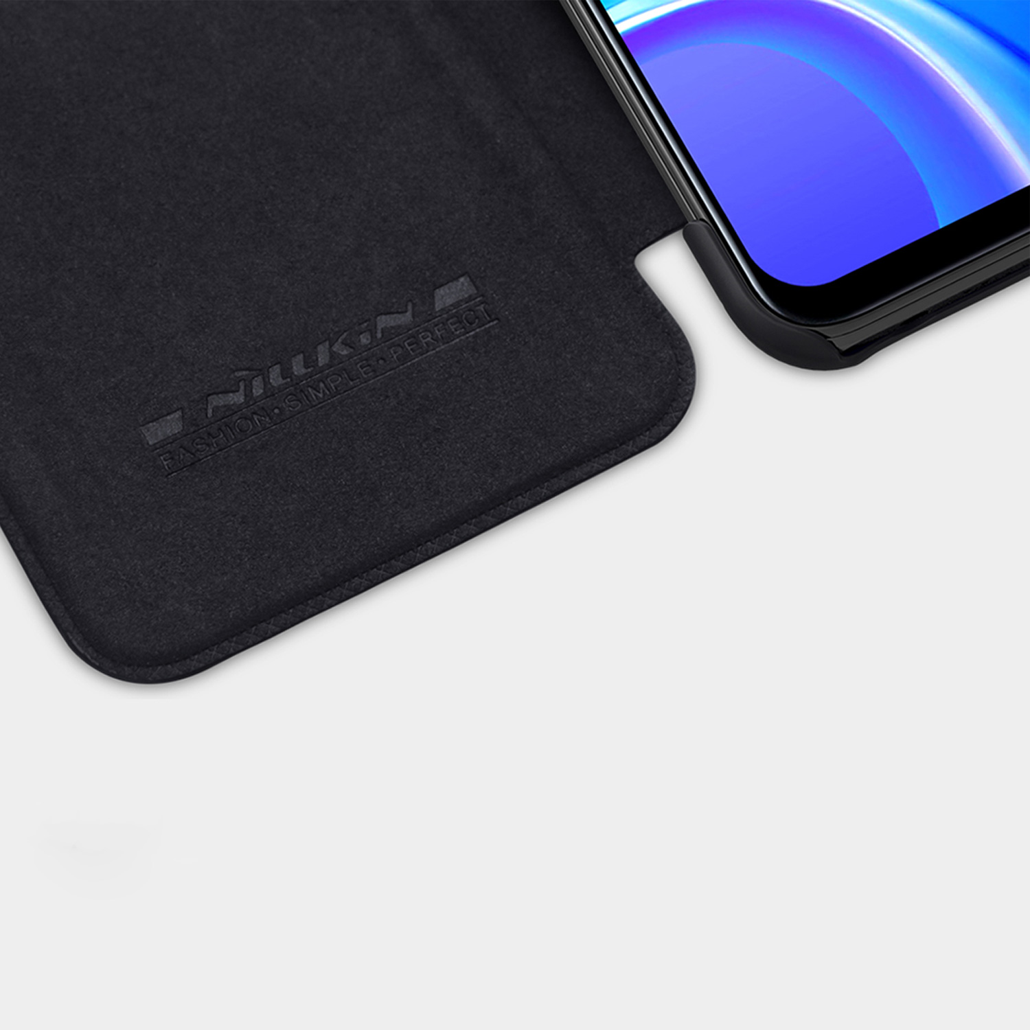 Etui Nillkin QIN do Xiaomi Redmi Note 9 (Czerwone)