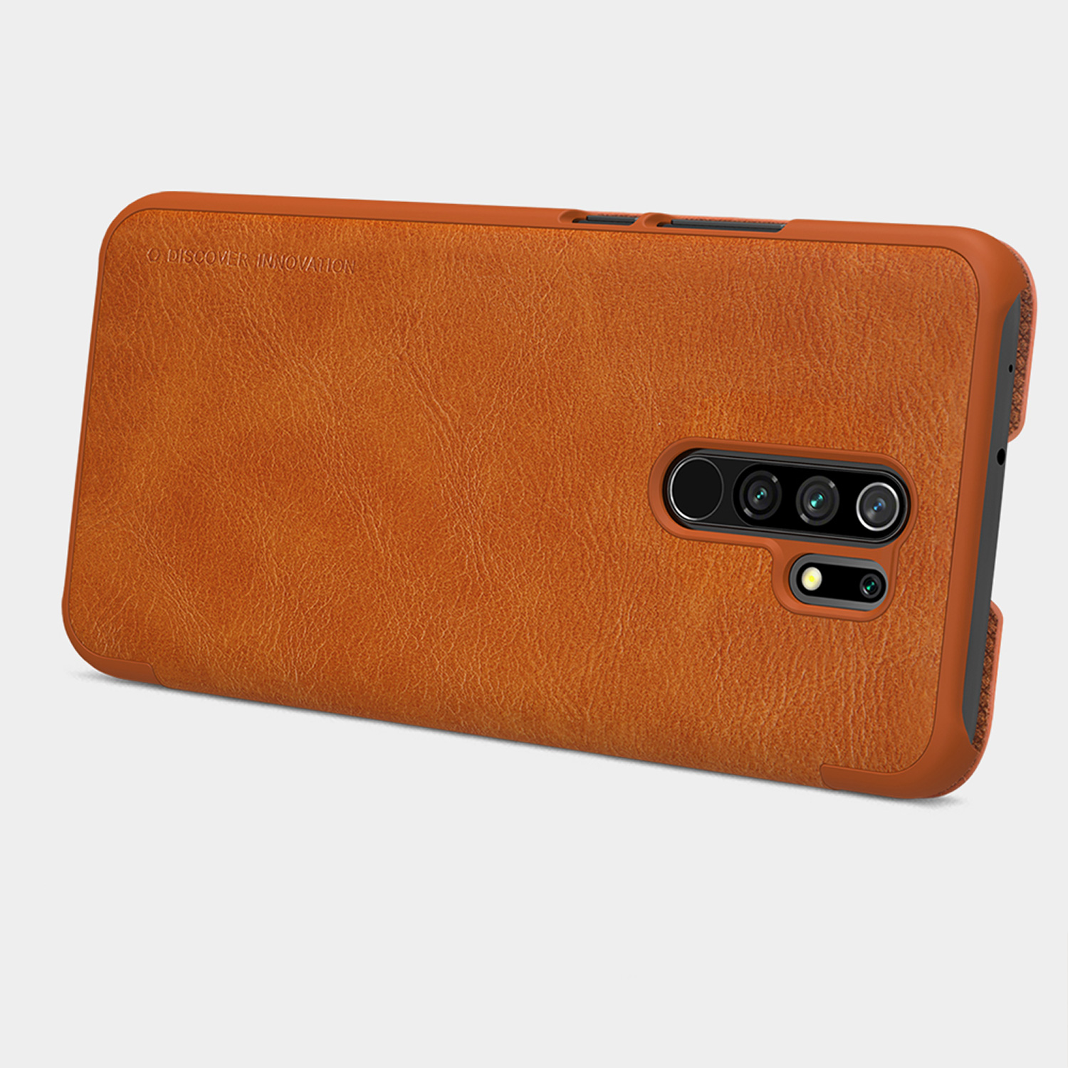 Etui Nillkin QIN do Xiaomi Redmi Note 9 (Czerwone)