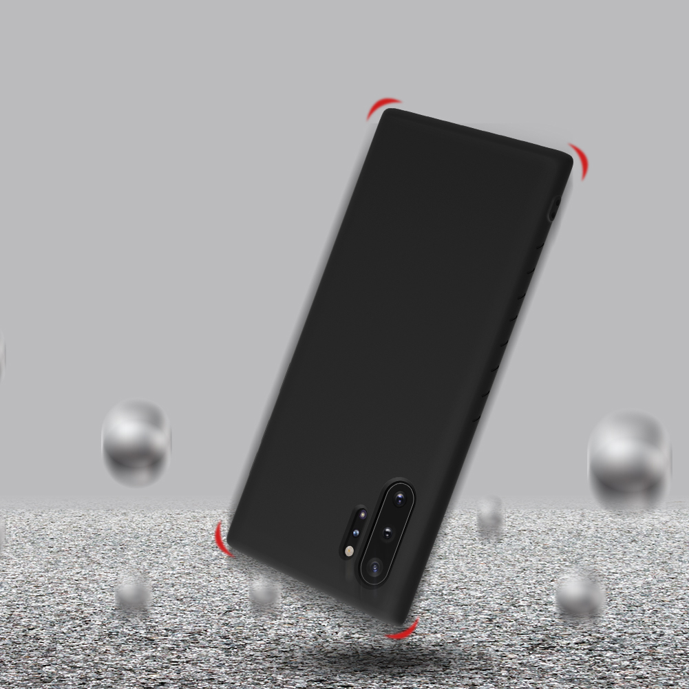 Etui Nillkin Rubber-Wrapped dla Samsung Galaxy Note 10 Plus - Idealne dopasowanie do wspieranego urządzenia
