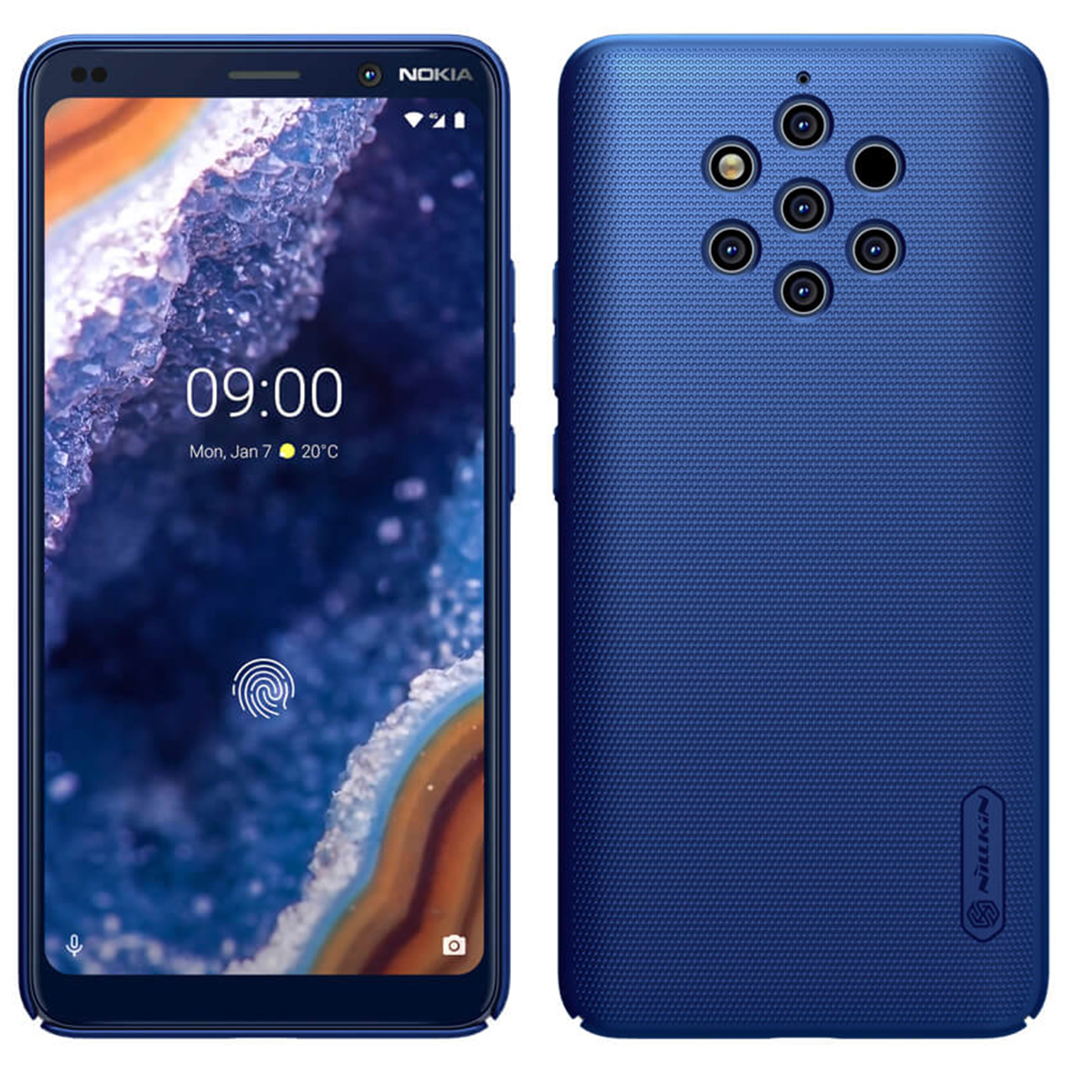 Etui Nillkin Frosted Shield dla Nokia 9 Pureview -