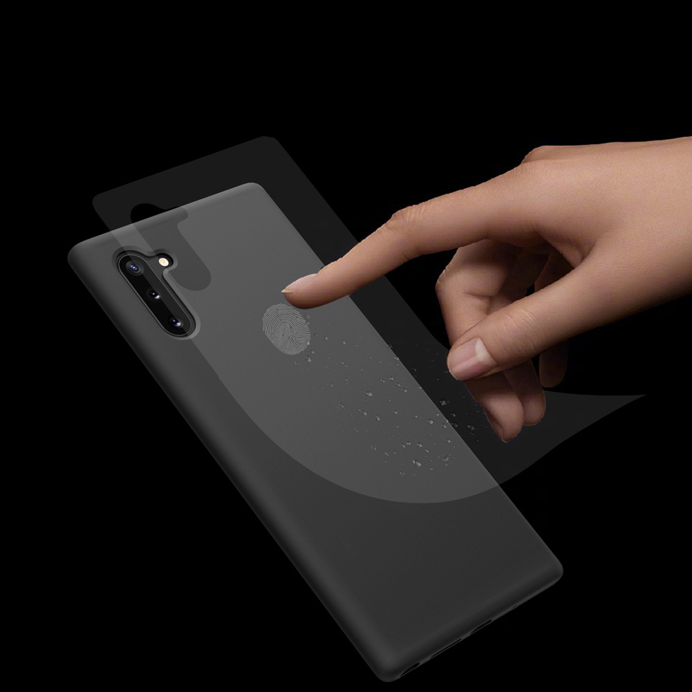 Etui Nillkin Flex Case dla Samsung Galaxy Note 10 - Eleganckie, materiałowe wypełnienie