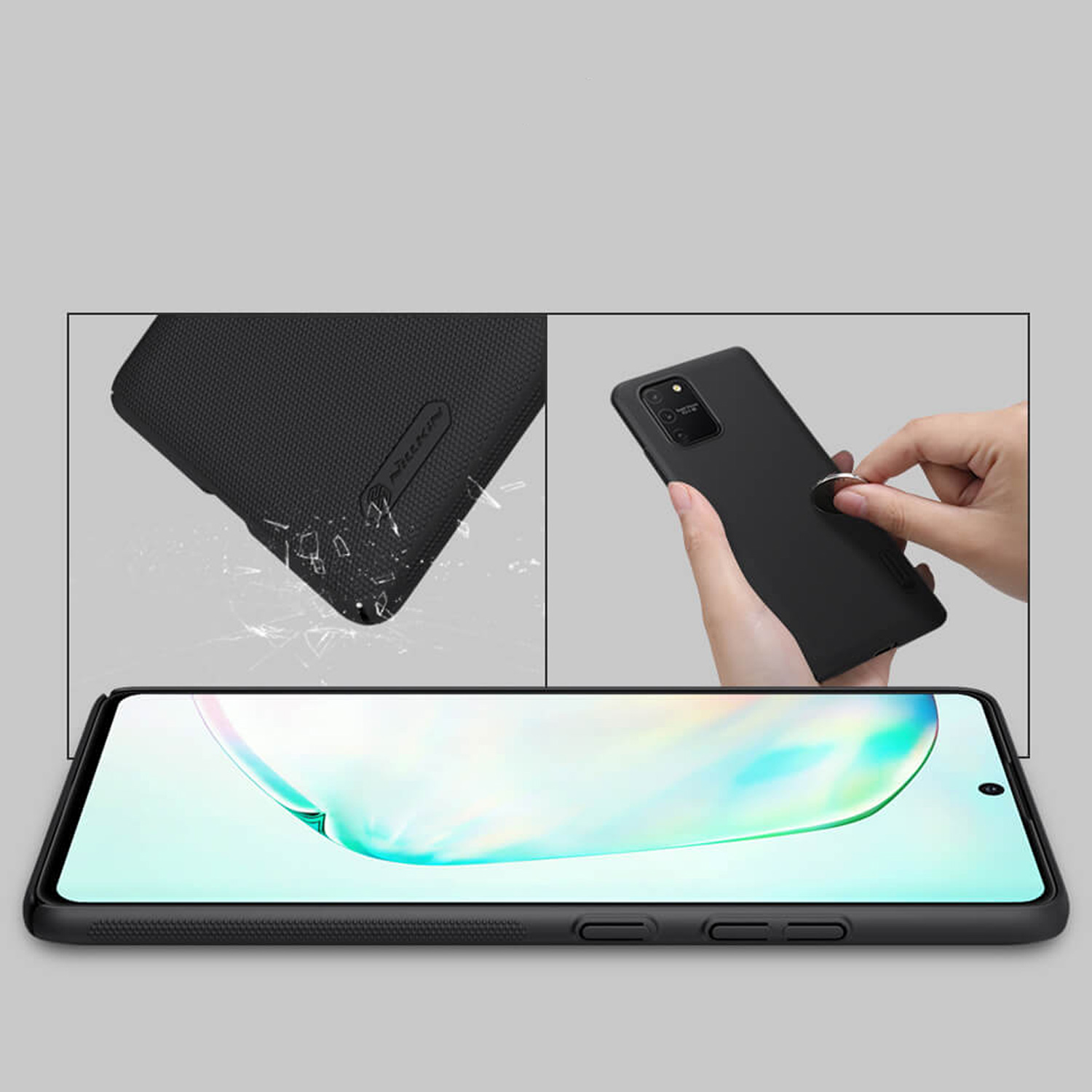 Etui Nillkin Frosted Shield dla Samsung Galaxy S10 Lite - Wytrzymałe, odporne, szykowne !