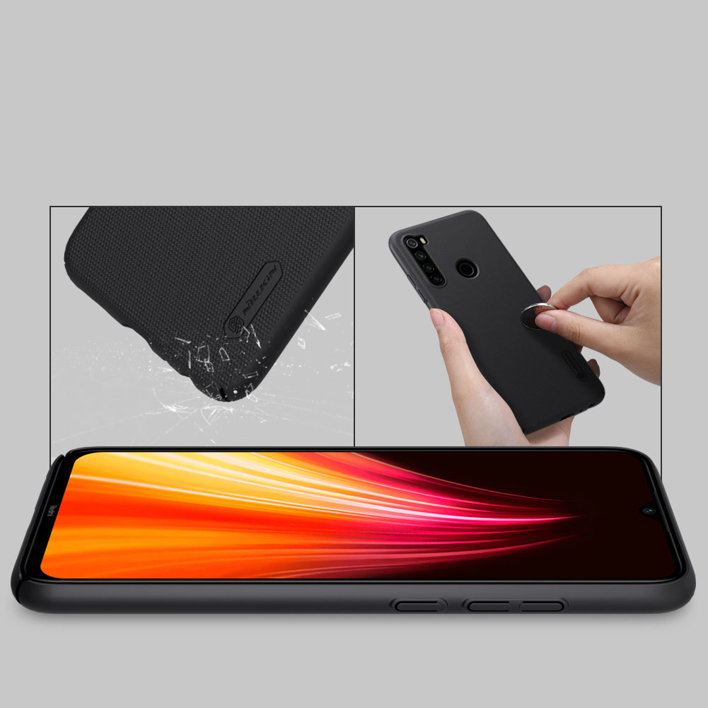 Etui Nillkin Frosted Shield dla Xiaomi Redmi Note 8 - Zawartość zestawu: