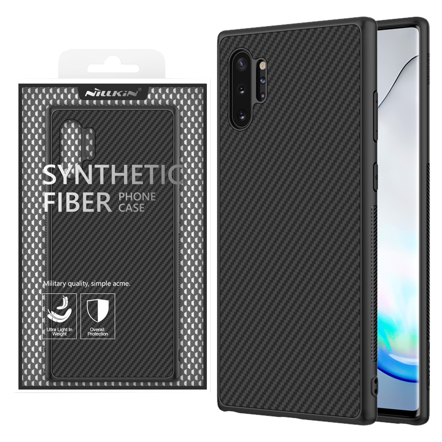Etui Nillkin Synthetic Fiber dla Samsung Galaxy Note 10 Plus -