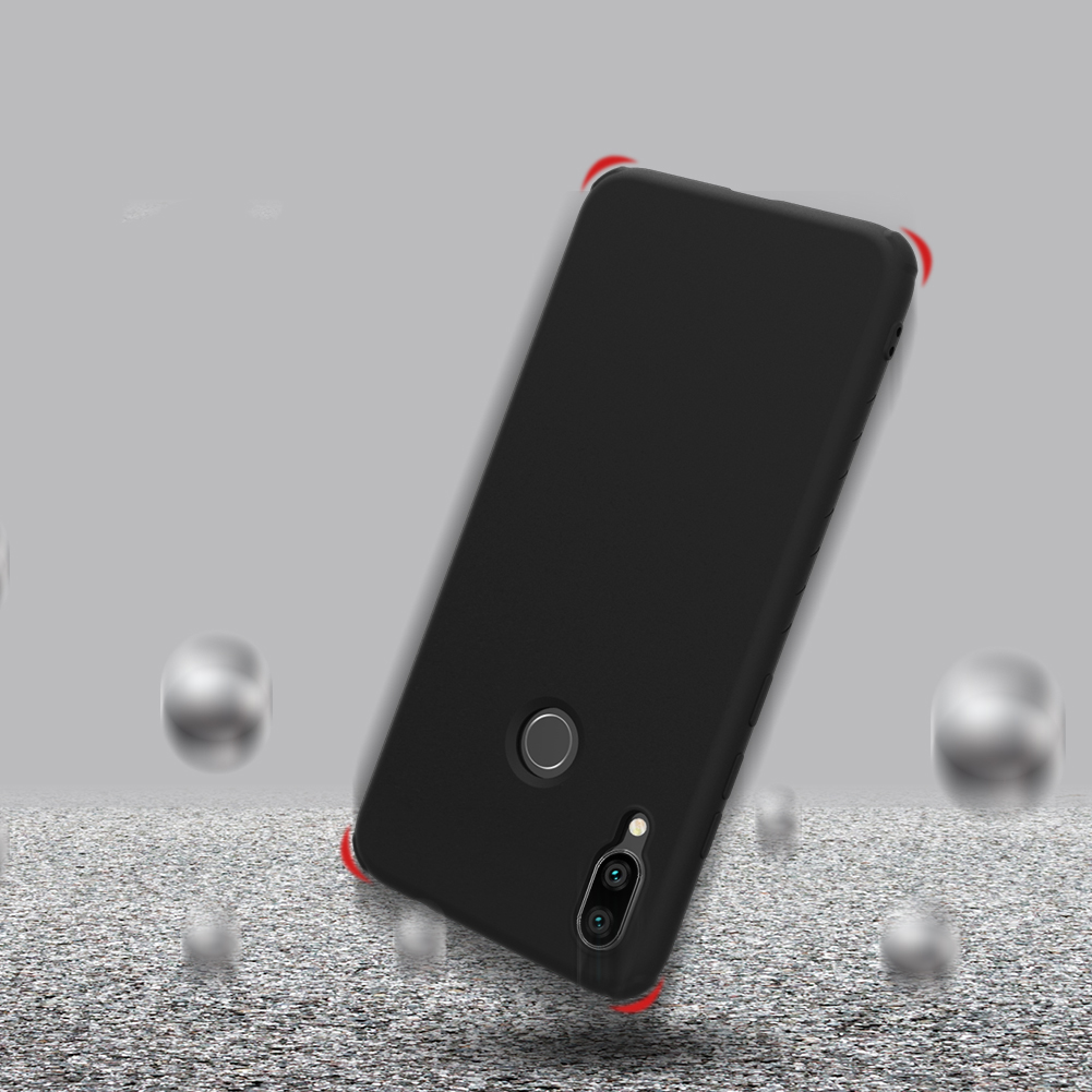 Etui Nillkin Rubber-Wrapped dla Xiaomi Redmi Note 7 - Eleganckie, materiałowe wypełnienie