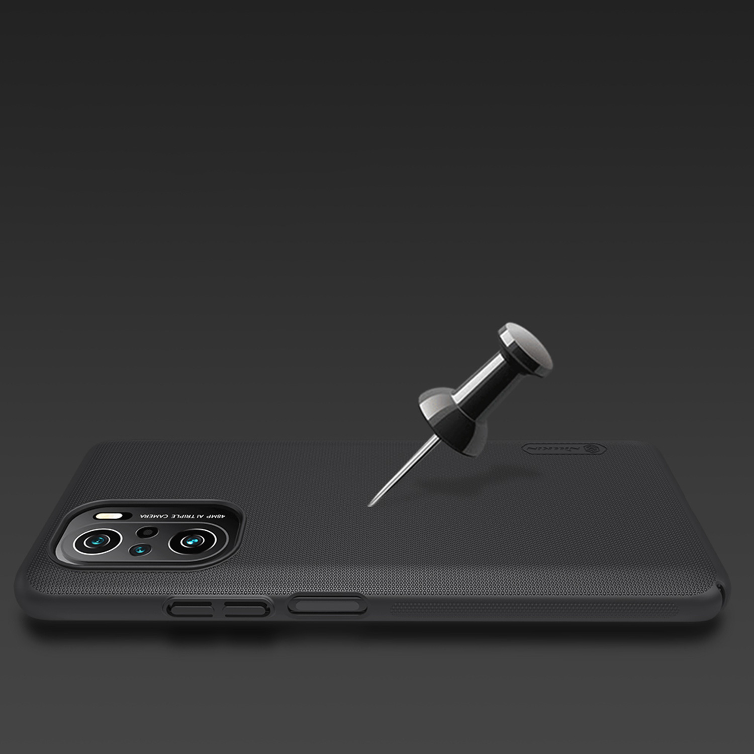 Etui Nillkin Frosted Shield dla Xiaomi Mi 11i/ Poco F3 5G  - Wytrzymałe, odporne, szykowne !
